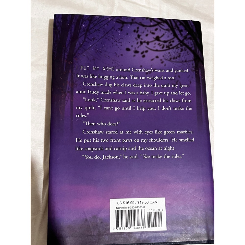 Crenshaw by Katherine Applegate Childrens Book Fiction Imaginary Friend Homeless - Picture 2 of 3